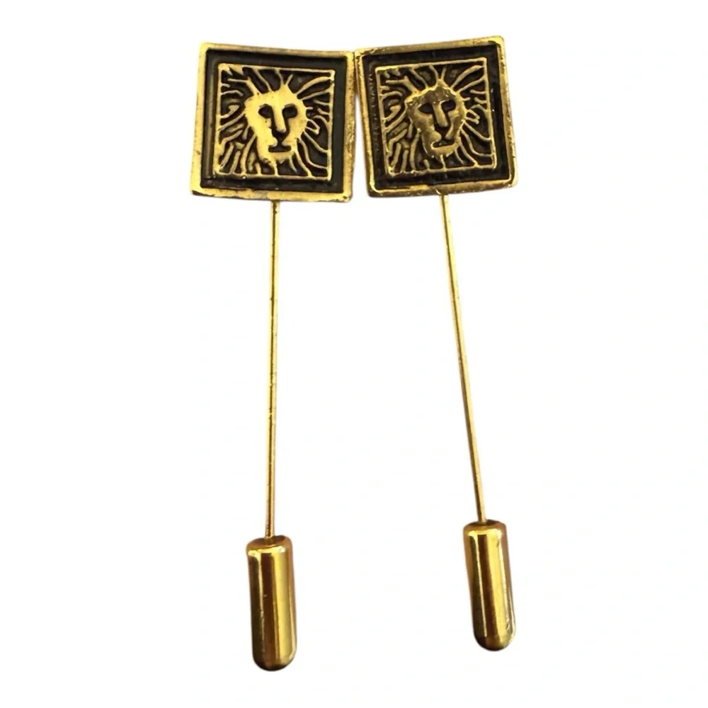Lot of Vintage Anne Klein Gold-tone Stick Pins - Picture 3 of 10